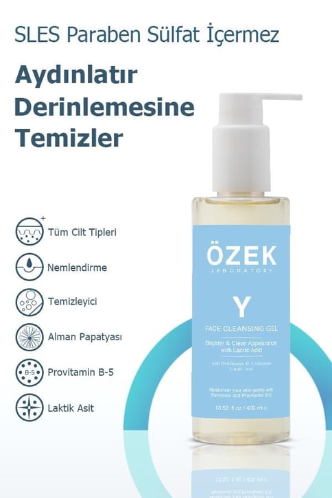 Özek Pharma Face Cleansing Gel 400 ml  