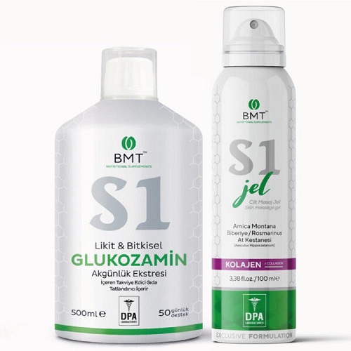 Biomet S1 Glikozamin 2’li Set - 500ml Likit ve Jel