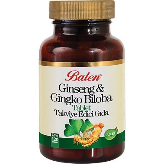 Balen Ginseng Gingko Biloba 120 Tablet