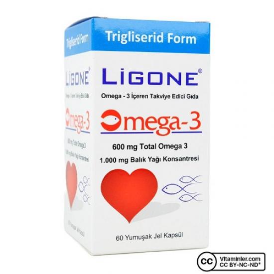 Ligone Omega 3 60 Kapsül Balık Yağı 