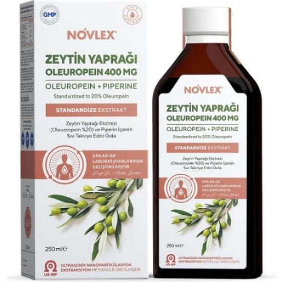 Novlex Zeytin Yaprağı Ekstresi ve Piperin 250 ml