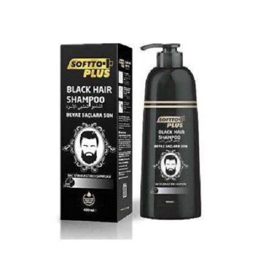 Softto Plus Blaack Hair Shampoo 350 ml
