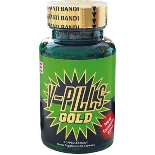 V-Pills Gold Bitkisel 60 Kapsül